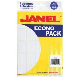 ETIQUETA JANEL NUM 06 ECONOPACK 13*38mm C/600 Pzas