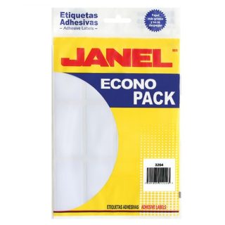 ETIQUETA JANEL NUM 24 ECONOPACK 32*64mm C/144 Pzas