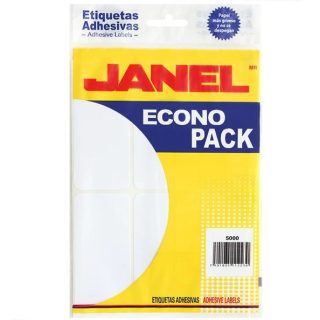 ETIQUETA JANEL NUM 25 ECONOPACK 50*100mm C/72 Pzas